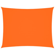 (orange, 2.5 x 3.5 m) vidaXL Sunshade Sail Oxford Fabric Rectangular Patio Shade Sunscreen Canopy