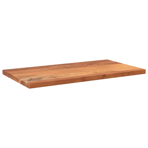 VidaXL (acacia wood(natural), 100 x 50 cm/ 25 mm) vidaXL Table Top Replacement Board Dining Table Top Rectangular Solid Wood 1