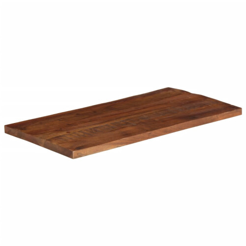 VidaXL (reclaimed wood(natural), 110 x 50 cm/ 25 mm) vidaXL Table Top Replacement Board Dining Table Top Rectangular Solid Wood 1