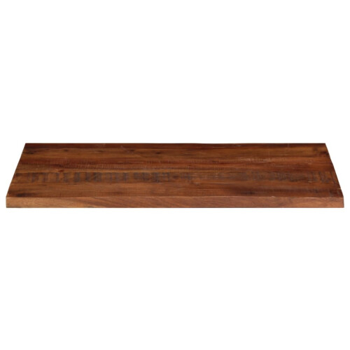 VidaXL (reclaimed wood(natural), 110 x 50 cm/ 25 mm) vidaXL Table Top Replacement Board Dining Table Top Rectangular Solid Wood 2