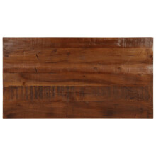 (reclaimed wood(natural), 110 x 50 cm/ 25 mm) vidaXL Table Top Replacement Board Dining Table Top Rectangular Solid Wood
