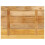 VidaXL (rough mango wood(natural), 70 x 60 cm/ 15 mm) vidaXL Table Top Replacement Board Dining Table Top Rectangular Solid Wood 5