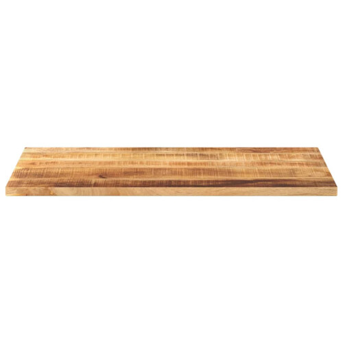 VidaXL (rough mango wood(natural), 110 x 60 cm/ 25 mm) vidaXL Table Top Replacement Board Dining Table Top Rectangular Solid Wood 2
