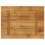 VidaXL (mango wood(oak finish), 80 x 60 cm/ 25 mm) vidaXL Table Top Replacement Board Dining Table Top Rectangular Solid Wood 5