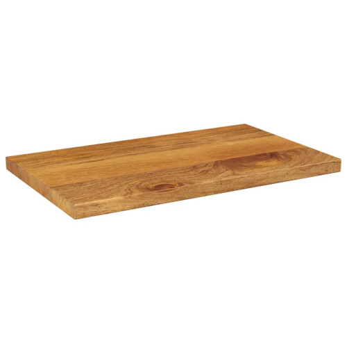 VidaXL (mango wood(oak finish), 40 x 20 cm/ 38 mm) vidaXL Table Top Replacement Board Dining Table Top Rectangular Solid Wood 1