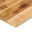 VidaXL (rough mango wood(natural), 110 x 60 cm/ 25 mm) vidaXL Table Top Replacement Board Dining Table Top Rectangular Solid Wood 6