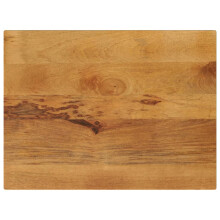 (mango wood(oak finish), 90 x 70 cm/ 38 mm) vidaXL Table Top Replacement Board Dining Table Top Rectangular Solid Wood