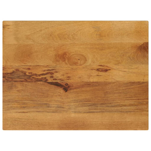 VidaXL (mango wood(oak finish), 90 x 70 cm/ 38 mm) vidaXL Table Top Replacement Board Dining Table Top Rectangular Solid Wood