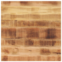 (rough mango wood(natural), 80 x 80 cm/ 38 mm) vidaXL Table Top Replacement Board Dining Table Top Rectangular Solid Wood