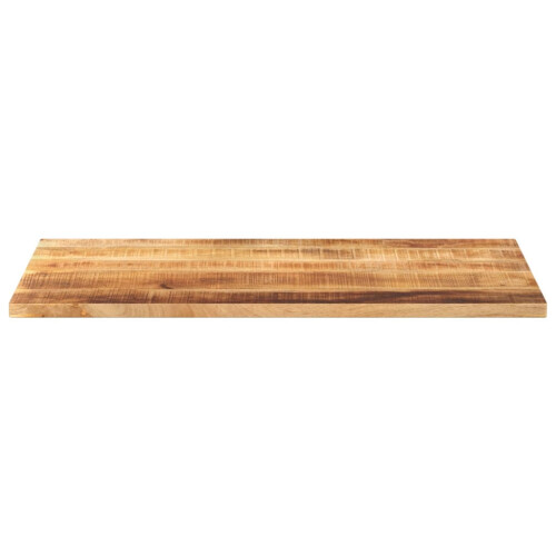 VidaXL (rough mango wood(natural), 100 x 50 cm/ 38 mm) vidaXL Table Top Replacement Board Dining Table Top Rectangular Solid Wood 2