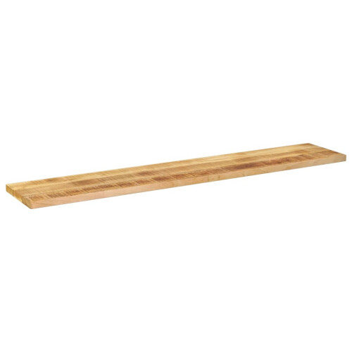 VidaXL (rough mango wood(natural), 160 x 40 cm/ 38 mm) vidaXL Table Top Replacement Board Dining Table Top Rectangular Solid Wood 1