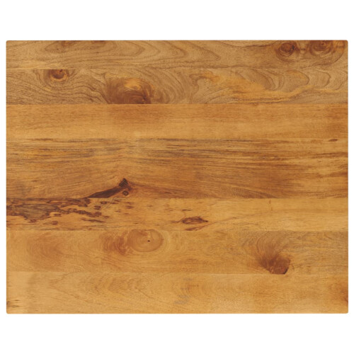 VidaXL (mango wood(oak finish), 90 x 80 cm/ 38 mm) vidaXL Table Top Replacement Board Dining Table Top Rectangular Solid Wood