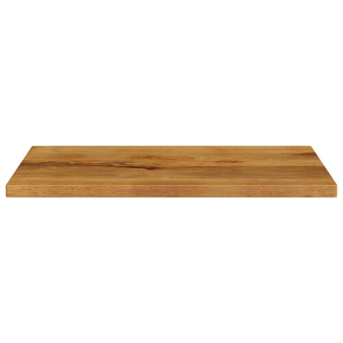 VidaXL (mango wood(oak finish), 80 x 60 cm/ 25 mm) vidaXL Table Top Replacement Board Dining Table Top Rectangular Solid Wood 2