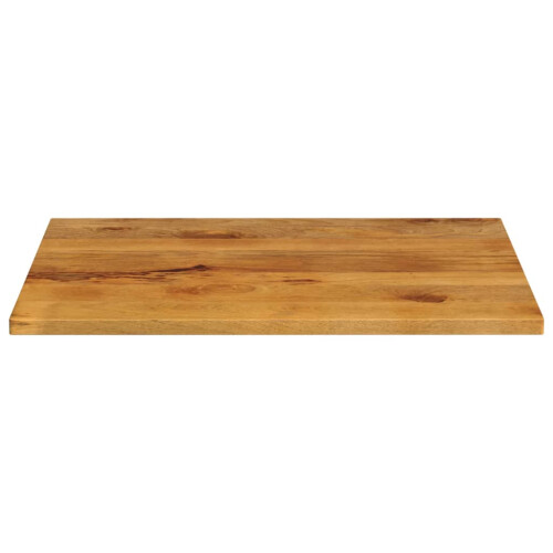 VidaXL (mango wood(oak finish), 90 x 80 cm/ 38 mm) vidaXL Table Top Replacement Board Dining Table Top Rectangular Solid Wood 2