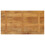 VidaXL (mango wood(oak finish), 100 x 70 cm/ 38 mm) vidaXL Table Top Replacement Board Dining Table Top Rectangular Solid Wood 5