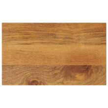 (mango wood(oak finish), 40 x 20 cm/ 38 mm) vidaXL Table Top Replacement Board Dining Table Top Rectangular Solid Wood