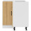 VidaXL vidaXL Kitchen Corner Base Cabinet Lucca Artisan Oak Engineered Wood 5