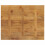 VidaXL (mango wood(oak finish), 90 x 80 cm/ 38 mm) vidaXL Table Top Replacement Board Dining Table Top Rectangular Solid Wood 5