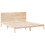 VidaXL vidaXL Extra Long Bed Frame without Mattress Bed Base 200x220 cm Solid Wood 3