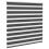 VidaXL vidaXL Zebra Blind Black 145x100 cm Fabric Width 140.9 cm Polyester 3