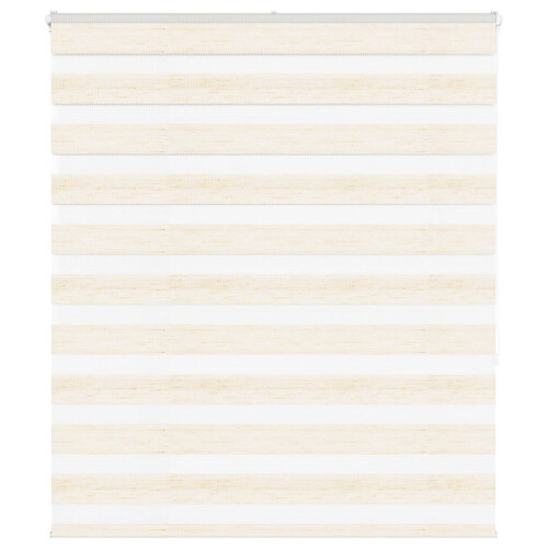 VidaXL vidaXL Zebra Blind Marble Beige 135x150 cm Fabric Width 130.9 cm Polyester