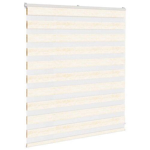 VidaXL vidaXL Zebra Blind Marble Beige 135x100 cm Fabric Width 130.9 cm Polyester 2