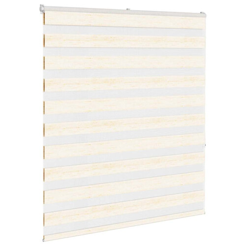 VidaXL vidaXL Zebra Blind Marble Beige 135x150 cm Fabric Width 130.9 cm Polyester 2