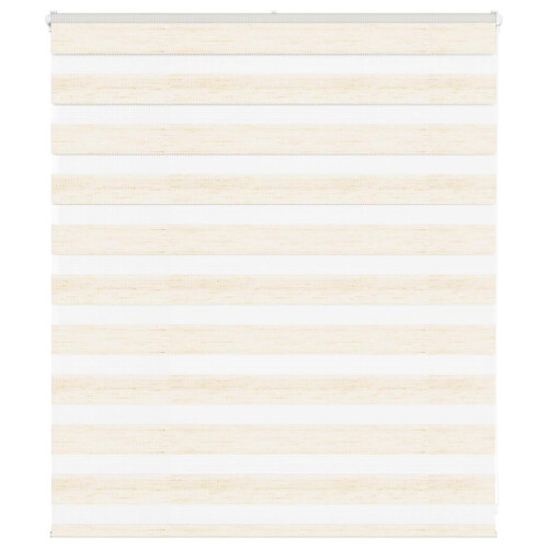 VidaXL vidaXL Zebra Blind Marble Beige 135x100 cm Fabric Width 130.9 cm Polyester