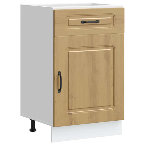VidaXL vidaXL Kitchen Base Cabinet Kalmar Artisan Oak Engineered Wood