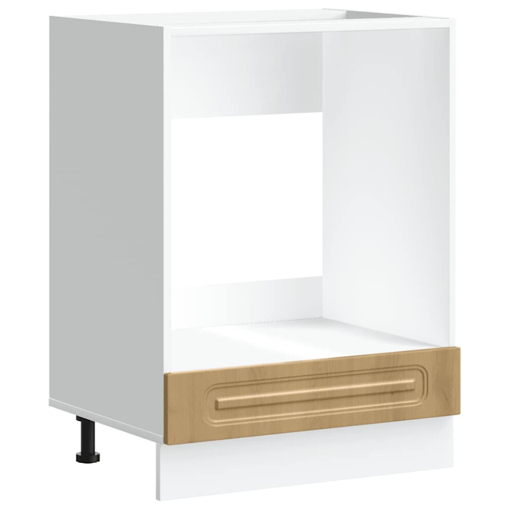 vidaXL Oven Cabinet Kalmar Artisan Oak Engineered Wood oven unit