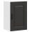 VidaXL vidaXL Kitchen Wall Cabinet Kalmar Black Engineered Wood kitchen wall unit 2