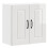 VidaXL vidaXL Kitchen Wall Cabinet Kalmar High Gloss White Engineered Wood 2