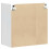 VidaXL vidaXL Kitchen Wall Cabinet Kalmar High Gloss White Engineered Wood 7