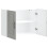 VidaXL vidaXL Kitchen Wall Cabinet Kalmar Concrete Grey Engineered Wood 5