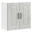 VidaXL vidaXL Kitchen Wall Cabinet Kalmar Concrete Grey Engineered Wood 1