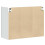 VidaXL vidaXL Kitchen Wall Cabinet Kalmar Concrete Grey Engineered Wood 8