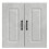 VidaXL vidaXL Kitchen Wall Cabinet Kalmar Concrete Grey Engineered Wood 5