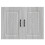 VidaXL vidaXL Kitchen Wall Cabinet Kalmar Grey Sonoma Engineered Wood 6
