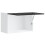 VidaXL vidaXL Kitchen Wall Cabinet Kalmar Black Engineered Wood kitchen wall unit 8