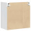 VidaXL vidaXL Kitchen Wall Cabinet Kalmar Concrete Grey Engineered Wood 8