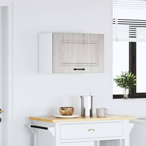 VidaXL vidaXL Kitchen Wall Cabinet Kalmar Grey Sonoma Engineered Wood 2