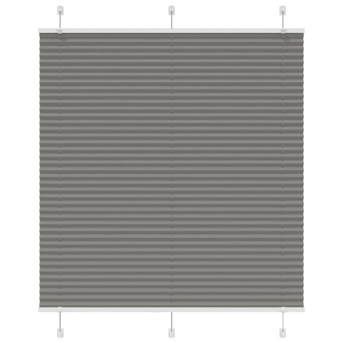 VidaXL vidaXL Plissee Anthrazit 115x150 cm Stoffbreite 114,4 cm Polyester