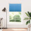 VidaXL vidaXL Plissee Blau 115x200 cm Stoffbreite 114,4 cm Polyester 2