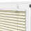 VidaXL vidaXL Plissee Creme 110x150 cm Stoffbreite 109,4 cm Polyester 9