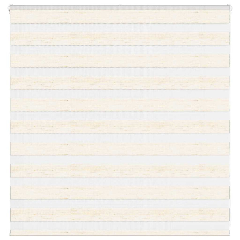 Vidaxl Zebra Blind Marble Beige 145X100 Cm Fabric Width 140.9 Cm Polyester