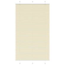 vidaXL Plissee Creme 115x200 cm Stoffbreite 114,4 cm Polyester