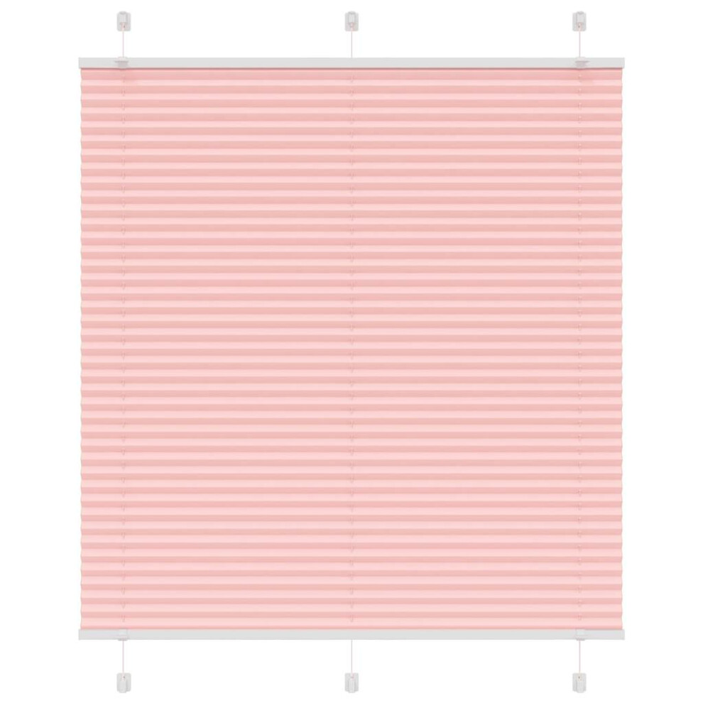 (pink, 115 x 150 cm) vidaXL Pleated Blind Petrol Fabric Polyester-image-OPC-PHCZWQ6-NEW