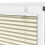 VidaXL vidaXL Plissee Creme 115x150 cm Stoffbreite 114,4 cm Polyester 9