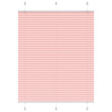 vidaXL Plissee Rosa 110x100 cm Stoffbreite 109,4 cm Polyester