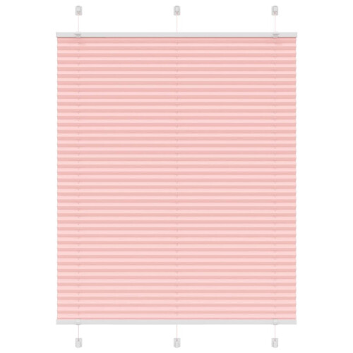 VidaXL vidaXL Plissee Rosa 110x100 cm Stoffbreite 109,4 cm Polyester